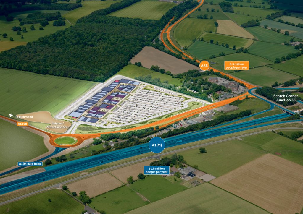 Scotch Corner Designer Village SLR Outlets Ltd